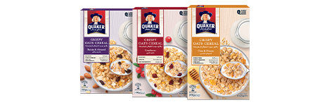 Quaker Oats-Breakfast Flats Packs
