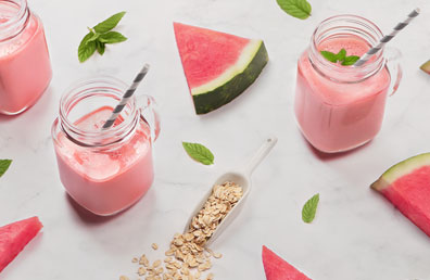 WATERMELON OAT SMOOTHIE